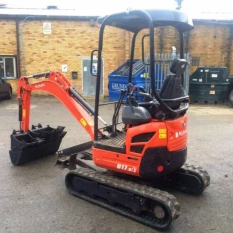Mini-pelle Kubota U17-3 (2015) – 1,6T