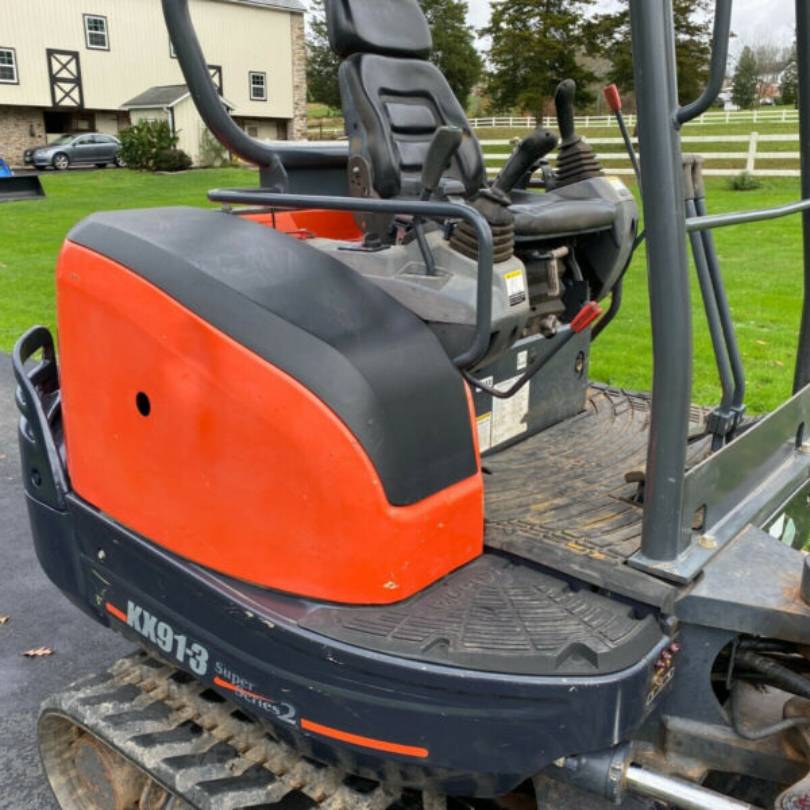 Mini-pelle Kubota KX91-3 – 3,2T (2012)