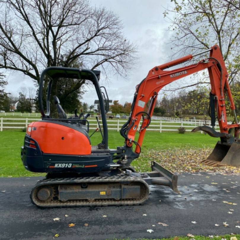 Mini-pelle Kubota KX91-3 – 3,2T (2012)