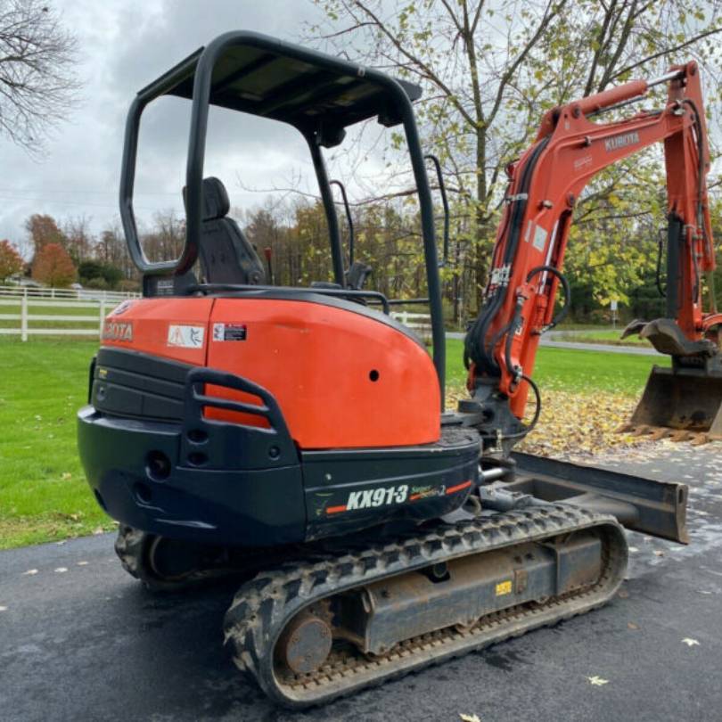 Mini-pelle Kubota KX91-3 – 3,2T (2012)