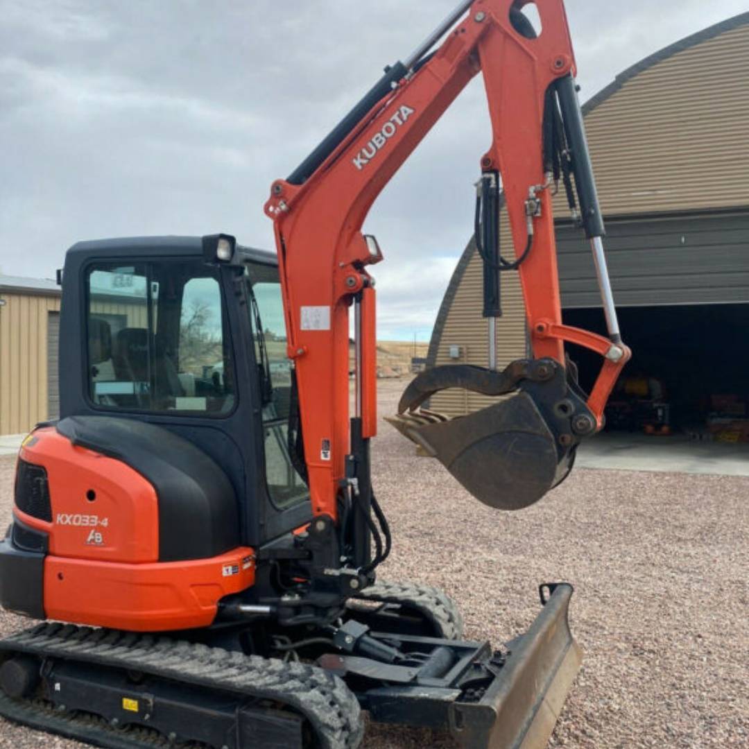 Mini-Pelle Kubota KX033-4R3A-(2016)