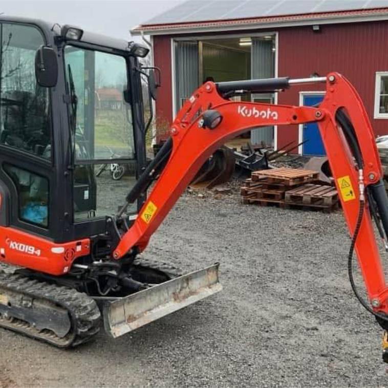 Mini-Pelle Kubota KX019-4 (2021) – Performance et Précision