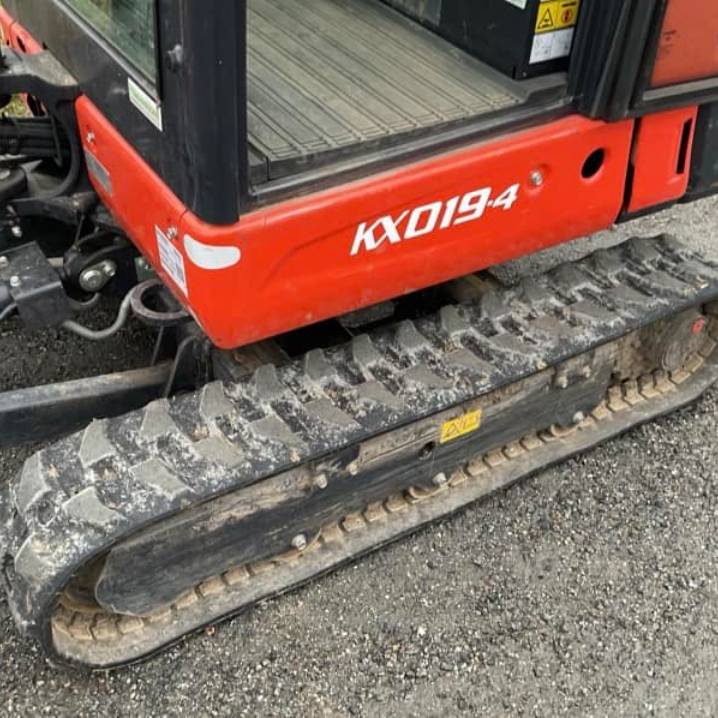 Mini-Pelle Kubota KX019-4 (2021) – Performance et Précision