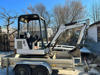 Mini Pelle Bobcat 320 (1997) – État Exceptionnel avec Remoque