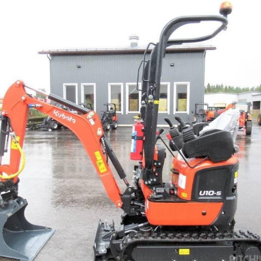 Mini-Pelle Kubota U10-5 (2022) – Ultra-Compacte et Comme Neuve